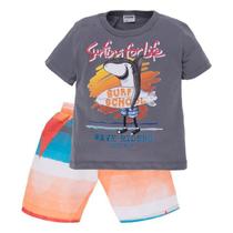 Conjunto Infantil Menino Fakini Verão Manga Curta Ref. 6204 Conjunto Infantil Menino Fakini Verão Manga Curta Ref. 6204