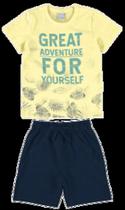 Conjunto infantil menino great adventure for yourself piquê premium malwee kids 4 Conjunto infantil menino great adventure for yourself piquê premium malwee kids 4