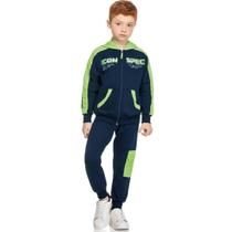 Conjunto Infantil Menino Inverno Jaqueta Com Capuz E Calça Moletom Peluciado 2 Peças - Angerô Conjunto Infantil Menino Inverno Jaqueta Com Capuz E Calça Moletom Peluciado 2 Peças - Angerô