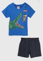 Conjunto Infantil Menino Jacare Brandili Conjunto Infantil Menino Jacare Brandili