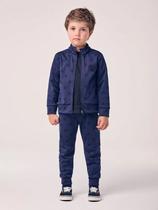 Conjunto Infantil Menino Jaqueta e Calça Azul I2635 Youccie