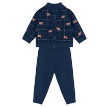 Conjunto Infantil Menino Jaqueta e Calça Moletom Mundi Conjunto Infantil Menino Jaqueta e Calça Moletom Mundi