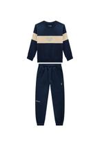 Conjunto Infantil Menino Jogger Onda Marinha