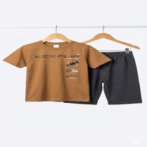 Conjunto infantil menino kickflip brandilli Conjunto infantil menino kickflip brandilli