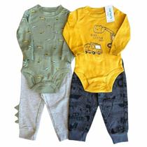 Conjunto Infantil Menino kit Com 4 Peças Carter's