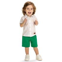 Conjunto Infantil Menino Kyly COQUEIRO Conjunto Infantil Menino Kyly COQUEIRO