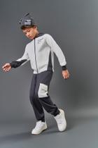 Conjunto Infantil Menino Lessons Chumbo CTV Conjunto Infantil Menino Lessons Chumbo CTV