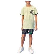 Conjunto Infantil Menino Lucboo Dinossauro Verde -74993 Conjunto Infantil Menino Lucboo Dinossauro Verde -74993