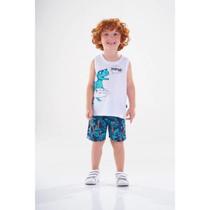 Conjunto Infantil Menino Manga Curta Pulla Bulla Ref. 48363 Conjunto Infantil Menino Manga Curta Pulla Bulla Ref. 48363