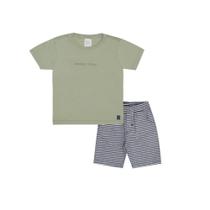 Conjunto Infantil Menino Manga Curta Pulla Bulla Ref. 50678 Conjunto Infantil Menino Manga Curta Pulla Bulla Ref. 50678