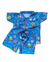 Conjunto Infantil Menino Mauricinho Bob Esponja Conjunto Infantil Menino Mauricinho Bob Esponja