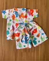 Conjunto Infantil Menino Mauricinho Dinossauro Baby