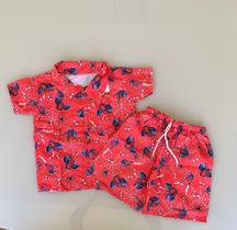 Conjunto Infantil Menino Mauricinho Homem Aranha Conjunto Infantil Menino Mauricinho Homem Aranha