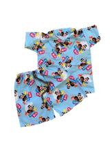 Conjunto Infantil Menino Mauricinho Mundo Bita Azul