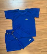 Conjunto Infantil Menino Mauricinho Tradicional Algodao Azul Vermelho Branco Preto Amarelo