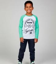 Conjunto Infantil Menino Meia Estação Keki Boys Verde Conjunto Infantil Menino Meia Estação Keki Boys Verde