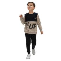 Conjunto infantil menino moletinho peluciado marlan Conjunto infantil menino moletinho peluciado marlan