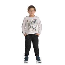 Conjunto Infantil Menino Moletom Generation Mescla