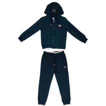 Conjunto Infantil Menino Moletom Inverno Capuz Conjunto Infantil Menino Moletom Inverno Capuz