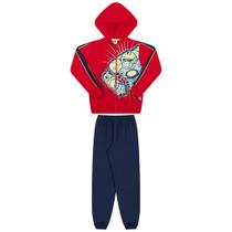 Conjunto Infantil Menino Moletom Robot