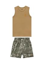 Conjunto Infantil Menino Onda Marinha