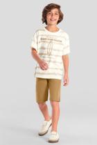 Conjunto infantil menino oversized de surf Brandili
