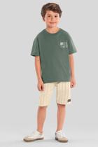 Conjunto infantil menino oversized Mundi