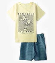 Conjunto Infantil Menino Paradise Select Amarelo