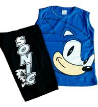 Conjunto Infantil Menino Personagem Criança Regata Tam 1 A7 Conjunto Infantil Menino Personagem Criança Regata Tam 1 A7