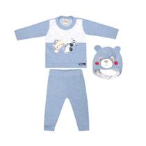 Conjunto Infantil Menino Plush Soccer 10