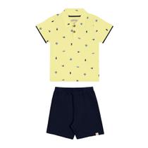 Conjunto Infantil Menino Polo e Bermuda Alakazoo Ref. 45348 Conjunto Infantil Menino Polo e Bermuda Alakazoo Ref. 45348