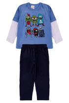 Conjunto Infantil Menino / Rafinhas - Quebra Cabeça