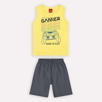 Conjunto Infantil Menino Regata e Bermuda Kyly Conjunto Infantil Menino Regata e Bermuda Kyly