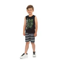 Conjunto Infantil Menino Regata e Bermuda - Tile E Sul