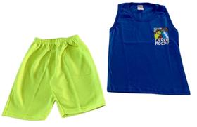 Conjunto Infantil Menino Regata Estampada E Bermuda