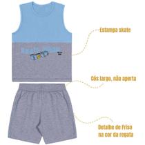 Conjunto Infantil Menino Regata Machão Bermuda 3 4 5 Anos Conjunto Infantil Menino Regata Machão Bermuda 3 4 5 Anos
