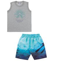 Conjunto Infantil Menino Regata Pulla Bulla Ref. 38363 Conjunto Infantil Menino Regata Pulla Bulla Ref. 38363
