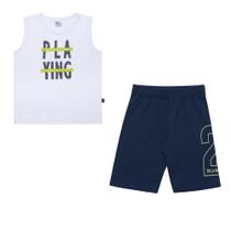 Conjunto Infantil Menino Regata Pulla Bulla Ref. 44364 Conjunto Infantil Menino Regata Pulla Bulla Ref. 44364