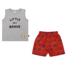 Conjunto Infantil Menino Regata Tigre Pulla Bulla Ref. 44260