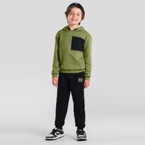 Conjunto infantil menino rm moletom Brandili