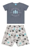 Conjunto Infantil Menino Short E Camiseta Kamylus 12163