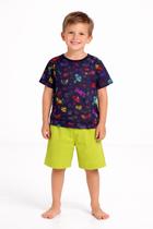 Conjunto Infantil Menino Sublimado Marinho - Alemara Conjunto Infantil Menino Sublimado Marinho - Alemara