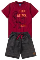 Conjunto Infantil Menino T-Rex - Miri Maria Conjunto Infantil Menino T-Rex - Miri Maria