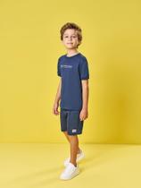 Conjunto Infantil Menino Tennis Classic Marinho Divertto Conjunto Infantil Menino Tennis Classic Marinho Divertto