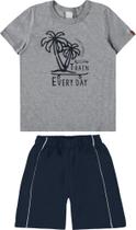 Conjunto Infantil Menino Train Every Day Em Algodão Malwee Kids 6 Conjunto Infantil Menino Train Every Day Em Algodão Malwee Kids 6
