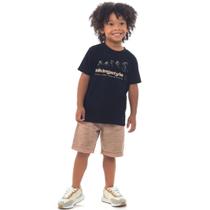 Conjunto Infantil Menino Verão Camiseta E Bermuda Bike - Angerô