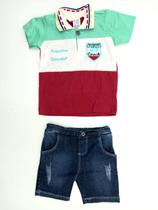 Conjunto Infantil Menino Verão Muleka Sapeka - Ref 2750
