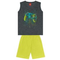 Conjunto Infantil Menino Verão Regata e Bermuda Kyly 1000379 Conjunto Infantil Menino Verão Regata e Bermuda Kyly 1000379