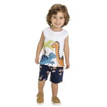Conjunto Infantil Menino Verão Regata e Bermuda Kyly 1000579