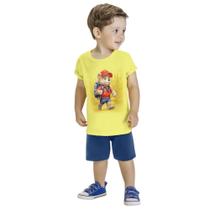 Conjunto Infantil Menino Verão Regata e Bermuda Kyly 1000581